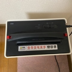 受付終了ーサンワサプライ　電動シュレッダーの画像