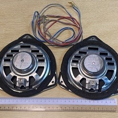 車載用16cmスピーカー2個組　中古品
