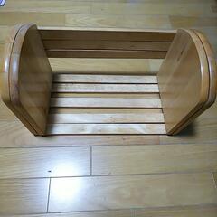 木製スライド式ブックスタンドの画像