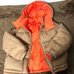 ダウンコート　リバーシブル