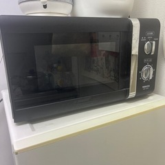 電子レンジ　無印の冷蔵庫　セット　【受渡し予定者決定】の画像
