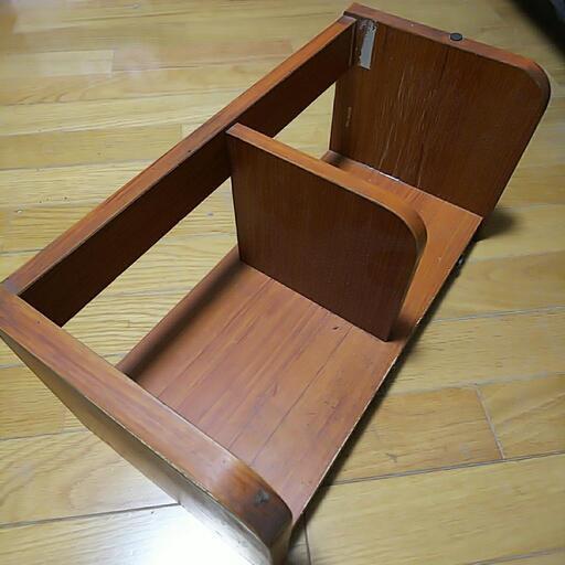 木製ブックスタンド