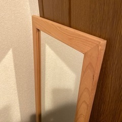 鏡　立てかけるタイプの画像