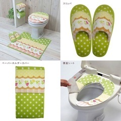 複数あります！日本製 おくだけ吸着便座シート　プティー （ 便座マット 便座カバー ）の画像