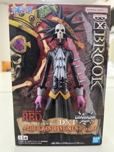 新品　ONE PIECE FILM RED DXF THE GRANDLINE MEN vol.9 BROOK ブルック　フィギュア　ワンピース フィルム レッド
