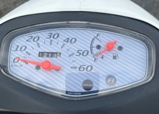 447. 動画あり スズキ レッツ5 原付 バイク 50cc オファー 車体