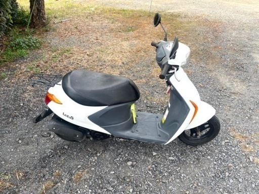447. 動画あり　スズキ　レッツ5  原付　バイク　50cc   車体