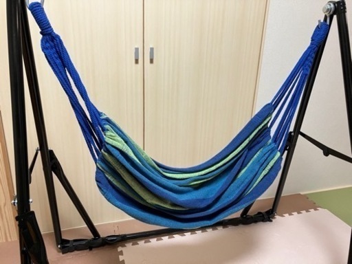 相談中です。　自立式　ハンモック　スタンド　ハンモッグ