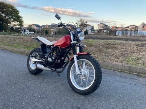 人気のスカチューン　TW200 カスタム済み