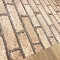 リメイクシート残り　リフォーム　赤レンガ