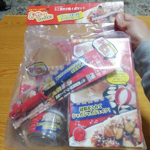 【未開封】たこ焼き小物４点セット