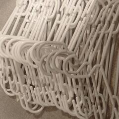 ベビーハンガー　白20本　グレー5本