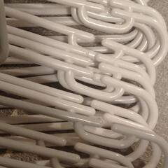 ベビーハンガー　白20本　グレー5本の画像