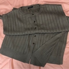 ニットベスト⁇の画像