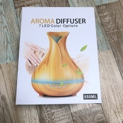 説明書付き　アロマディフューザ