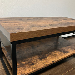 美品!ニトリ テレビ台(ローボードステイン 80N)の画像