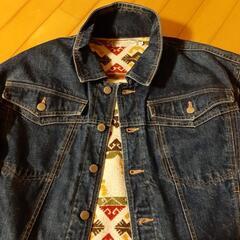 下げます！メンズ SANTAFE デニムジャンパー·M の画像