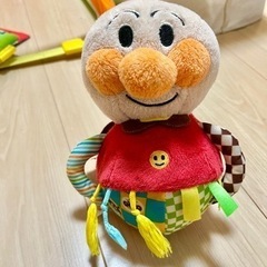 アンパンマン　知育玩具　起き上がり小法師　ガラガラ