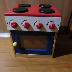 木のおもちゃ：ガスレンジ【50%off】