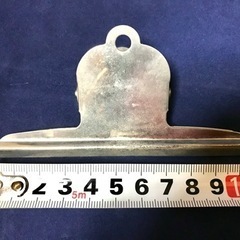 昭和レトロ  古い大きいクリップ  3個の画像