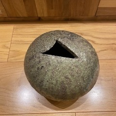 球花入 花器 花瓶 卵型 草土jtseの画像