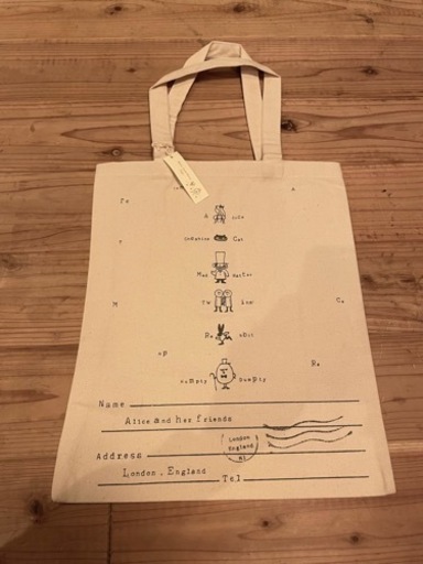 Hackberry しっかりとした生地の帆布トート③jtse