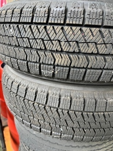 165/60r15 ブリヂストン　vrx2 バリ溝2本