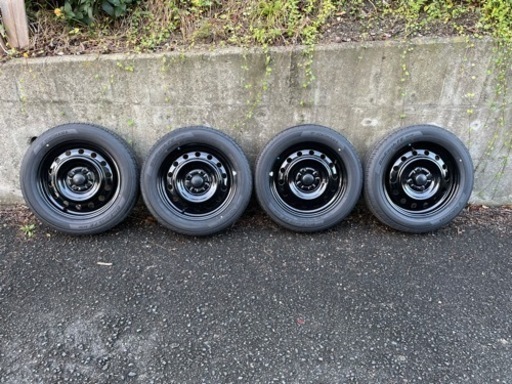 タフト新車外し　165/65/R15 ヨコハマブルーアース　AE30 ホイール15×4.5J タフト新車外し　15インチ