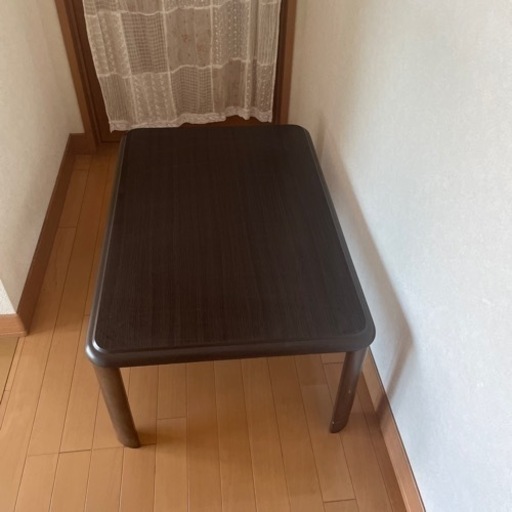折り畳み式　テーブル　ブラウン　美品です。