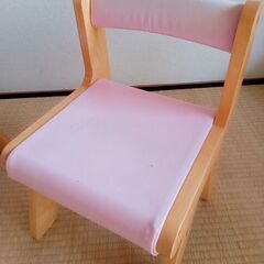 新規受付停止☆取引中☆子ども用　机＆椅子2脚　セットの画像