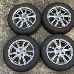 165/65R14トーヨースタッドレス+アルミ4本セット！パッソ、ルーミー、タンク、トール等 
