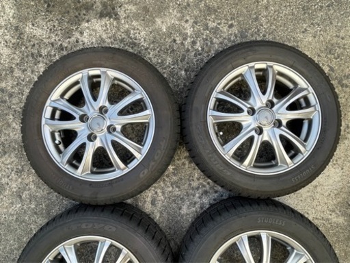 165/65R14トーヨースタッドレス+アルミ4本セット！パッソ、ルーミー、タンク、トール等 