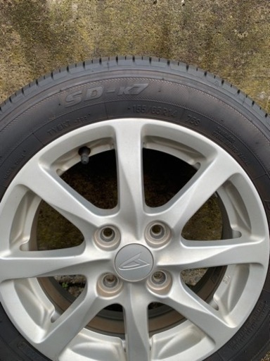 タイヤホイール4本セット155/65r14タント