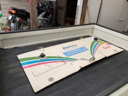 西鉄バス筑豊　エンジンルームパネル