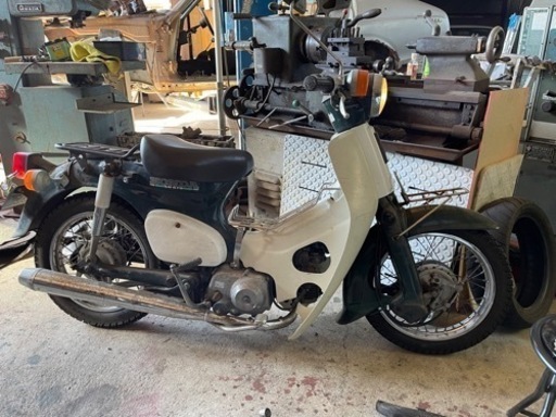 値下げしました。ホンダ　カブ　実働　自賠責保険R5年4月迄　要整備