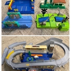 プラレール、スーパーオートステーション、まとめ売り（値下げ）の画像