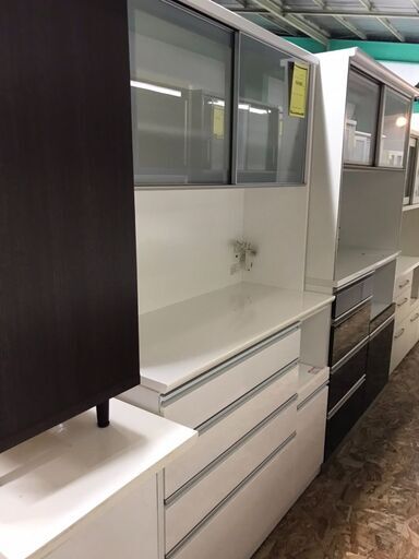 ニトリ キッチンボード レジューム 食器棚 キッチン収納 おしゃれ