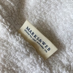 マークスアンドウェブ　オーガニックコットンベビーバスローブの画像