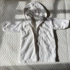 マークスアンドウェブ　オーガニックコットンベビーバスローブ