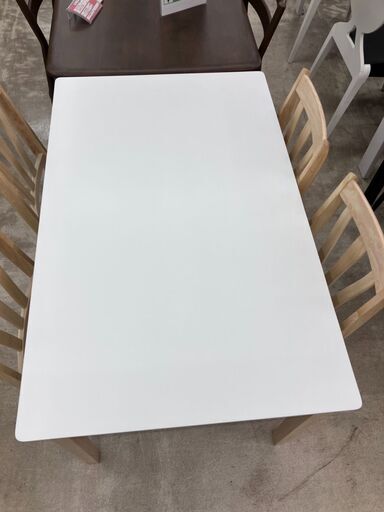 ?大川家具直送?新品 未使用?ダイニング5点セット?2324
