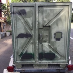 US military cargo trailer 軽規格の画像