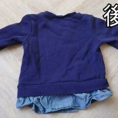 西松屋トレーナー　サイズ110センチの画像