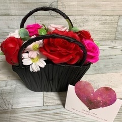 新品⭐️ソープフラワー 造花 バラ プレゼント インテリア メッ...