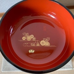 蒔絵　菓子鉢の画像