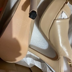 ベージュヒールの画像