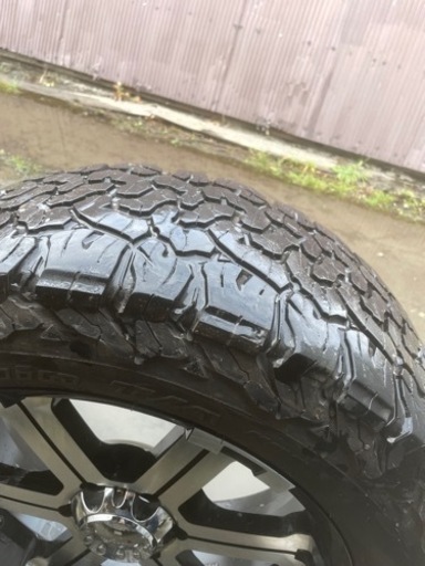 MKW mk36 ホイール，タイヤ20インチ pcd139.7 6穴 インセット22
