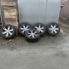 MKW mk36 ホイール，タイヤ20インチ pcd139.7 6穴 インセット22