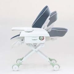 カトージ　ハイチェア　スイングハイローラック　クローバー　の画像
