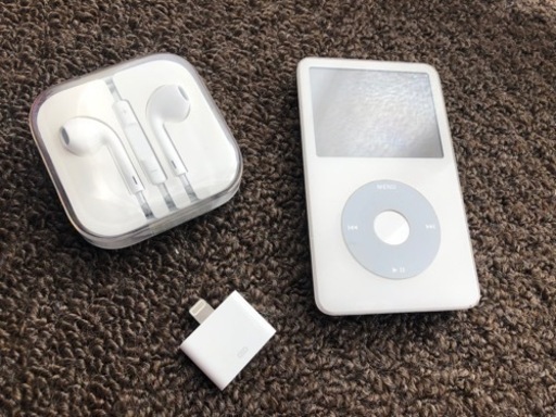 iPod30GB＋ギガビート2GB＋新品イアホン＋変換器