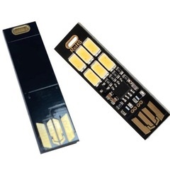 タッチセンサー内蔵 ミニ USB LED ライト ウォームホワイトの画像
